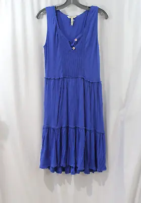 Matilda Jane Blue Adventure Begins Sleeveless Dress M • $30.23