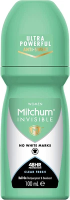 £2.56 • Buy Mitchum Invisible Women 48HR Protection Roll On Deodorant & Anti-Perspirant,