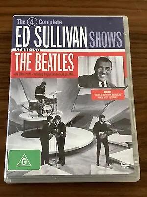 THE BEATLES DVD Ed Sullivan Show 2 Disc With Ticket - ALL REGIONS PAL Like New • $15