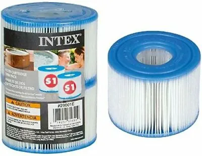 2 X INTEX 29001 Filter Cartridge SIZE TYPE S1 For PURESPA Hot Tub SPA • £6