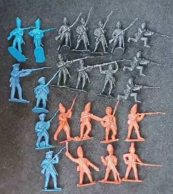 Vintage 1960's  Revolutionary War Playset British Redcoat Plastic Figures • $24.99