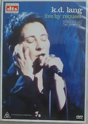 K. D. Lang - Live By Request DVD (PAL 2001) Free Post • $14.50