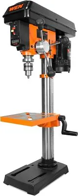 WEN 4212T 5-Amp 10-Inch Variable Speed Cast Iron Benchtop Drill Press With Laser • $186.19