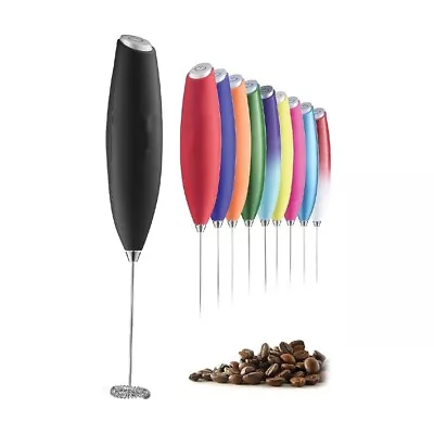 Handheld Milk Frother Stainless Steel Drink Mixer Foam Maker For Coffee Lattes • $4.79