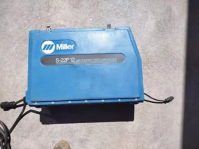 Miller S-22p 12 Suitcase  Wire Feeder & 400A Mig Gun Gas Solenoid 14 Pin Plug • $750