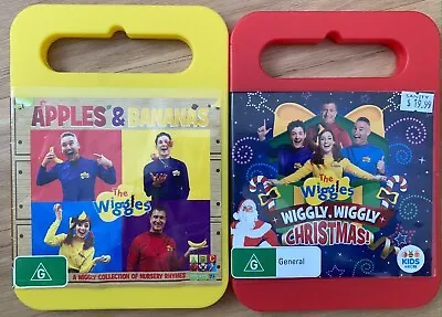 2 Wiggles Dvd's: Apples Bananas & Wiggly Wiggly Christmas~vgc • $12.90