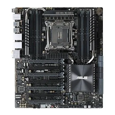 Asus X99-E WS/USB3.1 LGA 2011 V3 X99 MOTHERBOARD Fully Tested W/ E5-1660V3 CPU • $195