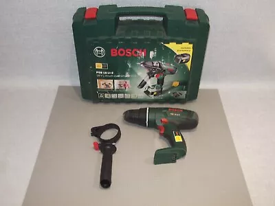 £32.99 • Buy Bosch Cordless Combi Drill PSB 18 LI-2 Body ONLY & Case