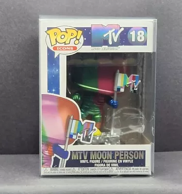 Funko POP! Ad Icons Vinyl Figure - MTV Moon Man Person #18 Ship In Protector  • $17.99