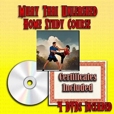 Home Study Course - Muay Thai Unleashed (DVDs + Certificates) • $299.95