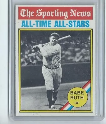 1976 Topps #346 Babe Ruth All Time Greats ...Pack Fresh!!! • $0.01