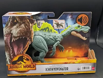 Jurassic World Dominion Ichthyovenator Dinosaur Roar Strikers Action Toy New • $15.29