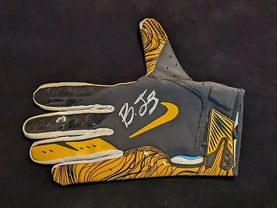 Pittsburgh Steelers Broderick Jones Signed Glove Beckett Hologram • $95