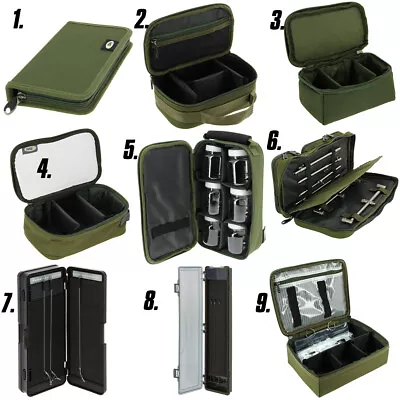 £15.89 • Buy Hair Rig Wallet Lead Bag Terminal Tackle Storage Pouch Stiff Carp Fishing