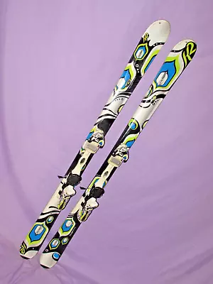 K2 Lotta LUV T:Nine T9 Women's Skis 156cm With Marker 11.0 Adjustable Bindings ~ • $168