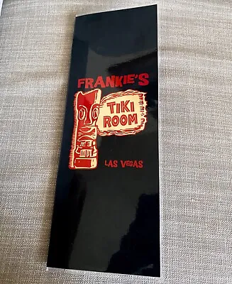 $35 • Buy Frankie's Tiki Room Las Vegas Drink Menu Cocktails Bar