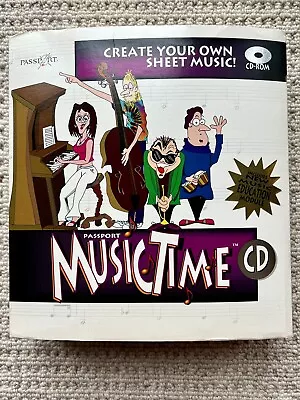 Music Time By Passport For Macintosh Classic Mac OS LC Performa Etc RARE • $18