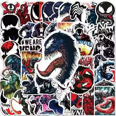 20PCS RANDOM Marvel Venom Stickers For Car Laptop Motorcycle Water Bottle PHONE • £3.99