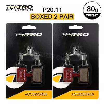 TEKTRO P20.11 Disc Brake Pads Bike Pads Metal Ceramic Compound • $11.99