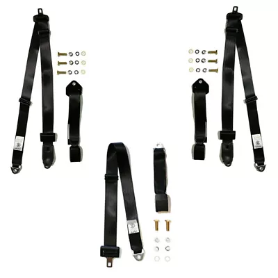  Front Seat Belt Kit To Suit TOYOTA LANDCRUISER 1970-75 FJ40 5 DR STATION WAGON • $343.59