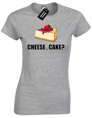 Cheesecake Ladies T Shirt Tee Funny Peter Comedy Joke Kay Cool Gift Design Women • £7.99