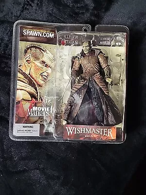  McFarlane Wishmaster Djinn Action Figure Movie Maniacs Series 5 2002 NEW NIB • $29.39