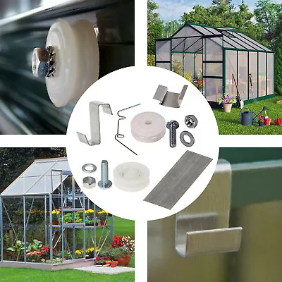 Greenhouse Spares Aluminium W Z G Clips Nuts & Bolts Door Slider Repair Kit • £6.99