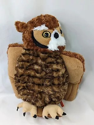 Wild Republic Brown Owl Plush 15 Inch Stuffed Animal Toy • $8.05