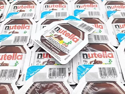 £1.69 • Buy Nutella Spread Chocolate Hazelnut Cocoa 15g Individual Portions Mini Packs UK