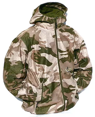 Cabela's Outfitter Camo Dry-Plus 100% Waterproof Windproof Silent Hunting Jacket • $159
