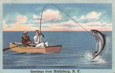  Postcard Greetings From Middleburg NY • $20