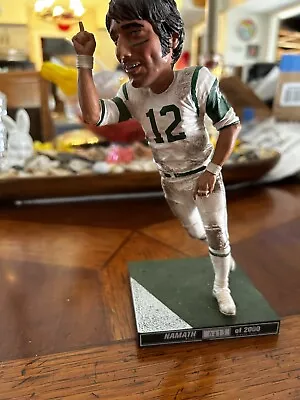 JOE NAMATH NEW YORK JETS McFarlane NFL  Figure Series 35 HOF Finger Wave Loose • $29