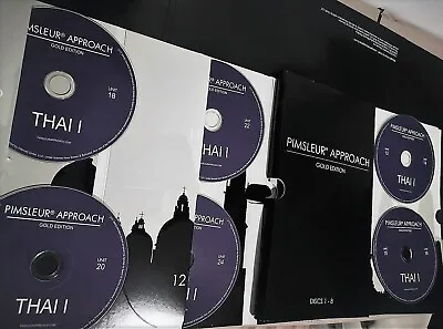 Pimsleur Thai Language Study Volume 1 Gold Edition Audio Course (16 CD's) • $75