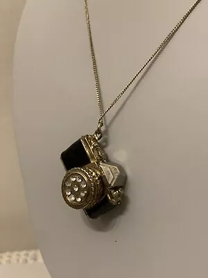 Nwt Camera Long Chain Necklace Accessorize Cute  • £6