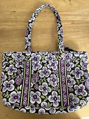 Vera Bradley Small Tote - Purple Floral • $18.99