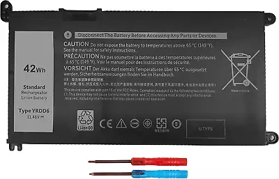 Ecrm 42Wh YRDD6 1VX1H Battery For Inspiron 5482 7586 5485 5491 2-In-1 5591 3310  • $41.97