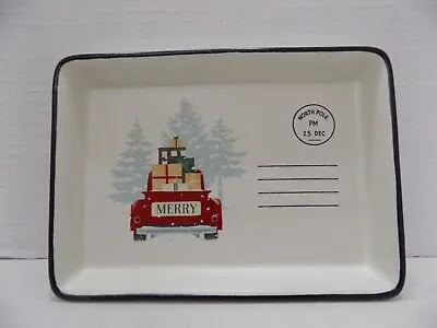 2023 Hallmark Red Pick Up Truck Candy Dish Or Trinket Tray 5  X 7  VIP Gift NEW • $12