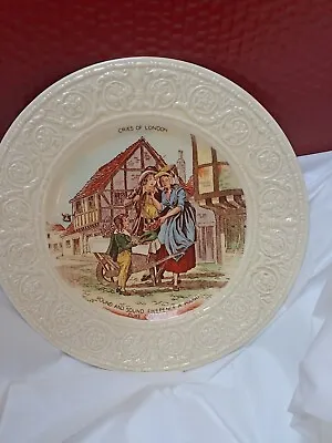 Vintage Crown Devon  Fieldings Hand Painted Plate • $45