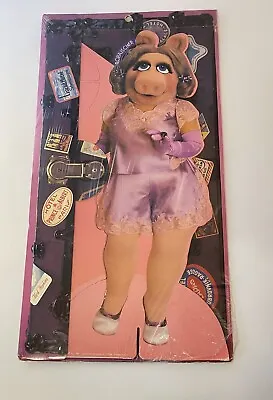 Colorforms MISS PIGGY 1980 New In Box 17  Paper Doll 6 Outfits 6 Wigs • $8.09