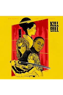 Kill Bill By CranioDsgn Ltd Edition X/50 Print Poster Mondo MINT Movie Art • $80