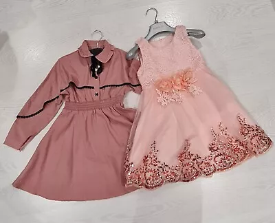 Girls 2 Fancy Dresses For Age 5-6years Old For Occasion Wear • £13.99