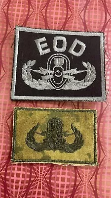 Explosive Ordnance Disposal Insignia 2 BADGE .. TURKISH ARMY .. Patches EOD • $34.99