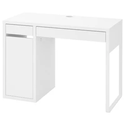 IKEA MICKE Writing Desk/ Table White (105x50x75 Cm) • £180.79