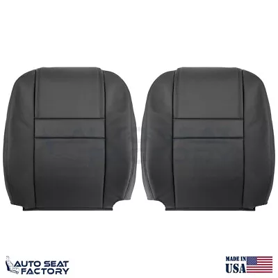 Fits 2006 2007 Chevy Monte Carlo Left Right Top Perf. Black Vinyl Seat Covers • $329.17