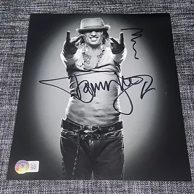 Tommy Lee Signed Autograph 8x10 Photo Motley Crue Drummer Beckett Bas Coa • $195
