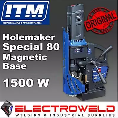 HOLEMAKER Special 80 Magnetic Base Drill Hole Annular Cutter Steel Drilling MT3 • $2609.57