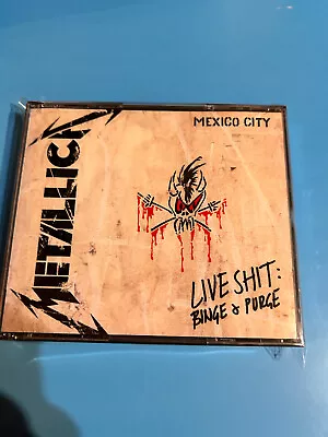 Metallica / Live Shit: Binge & Purge JAPAN RELEASE EDITION 3-CD SET SRCS-6942-4 • $99.99