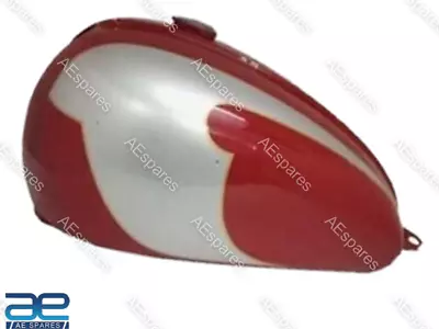 $242.24 • Buy For Triumph T120 Cherry & Silver Painted Steel Petrol Fuel Gas Tank S2u