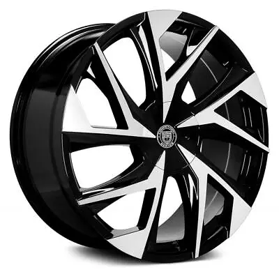 24 Inch 24x10 Lexani GHOST Machined Face Wheels Rims 5x4.25 5x108 +38 • $2271.72