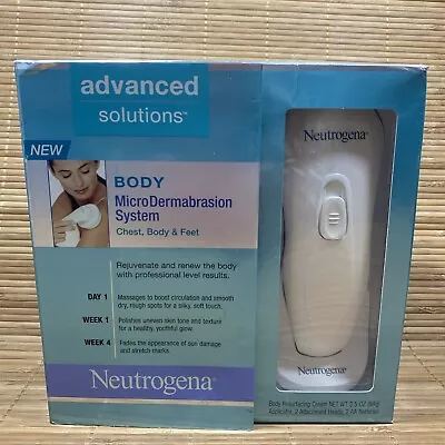 Neutrogena Advanced Solutions Body MircoDermabrasion System NIB *FREE SHIPPING* • $69.95